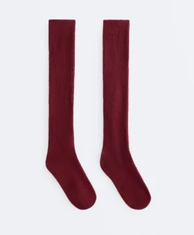 18% Cashmere 13% Wool Long Socks