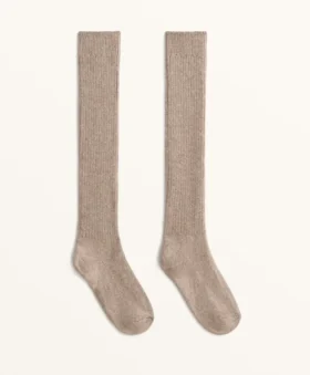 18% Cashmere 13% Wool Long Socks