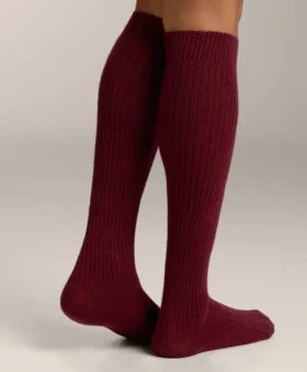 18% Cashmere 13% Wool Long Socks