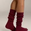 18% Cashmere 13% Wool Long Socks