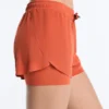 2-In-1 Mid Rise Light Touch Shorts