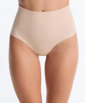 2 Invisible Cotton Blend Mid-Rise Classic Briefs