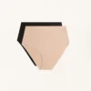 2 Invisible Polyamide Blend Medium Support High-Rise Classic Briefs 2 Invisible Polyamide Blend Medium Support High-Rise Classic Briefs