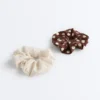2 Large Hair Scrunchies 2 Large Hair Scrunchies