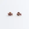 2 Medium Print Hair Clips 2 Medium Print Hair Clips