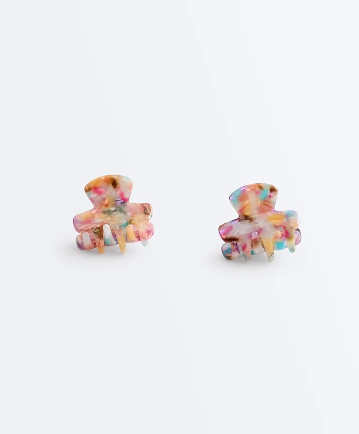 2 Mini Hair Clips 2 Mini Hair Clips
