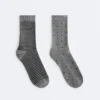 2 Pairs of Classic 55% Modal 10% Cashmere Socks 2 Pairs of Classic 55% Modal 10% Cashmere Socks