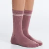 2 Pairs of Classic Cotton Blend Yoga and Pilates Socks 2 Pairs of Classic Cotton Blend Yoga and Pilates Socks