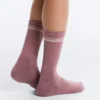 2 Pairs of Classic Cotton Blend Yoga and Pilates Socks 2 Pairs of Classic Cotton Blend Yoga and Pilates Socks