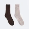 2 Pairs of Classic Ribbed Socks 2 Pairs of Classic Ribbed Socks