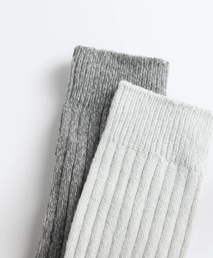 2 Pairs of Classic Ribbed Socks 2 Pairs of Classic Ribbed Socks