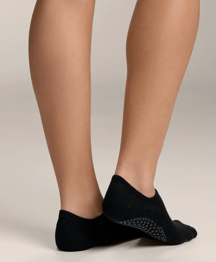 2 Pairs of Cotton Blend Yoga and Pilates Socks 2 Pairs of Cotton Blend Yoga and Pilates Socks