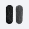 2 Pairs of Cotton Blend Yoga and Pilates Socks 2 Pairs of Cotton Blend Yoga and Pilates Socks