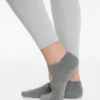 2 Pairs of Cotton Blend Yoga and Pilates Socks with Crossover Straps 2 Pairs of Cotton Blend Yoga and Pilates Socks with Crossover Straps