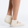 2 Pairs of Cotton Blend Yoga and Pilates Socks with Crossover Straps 2 Pairs of Cotton Blend Yoga and Pilates Socks with Crossover Straps