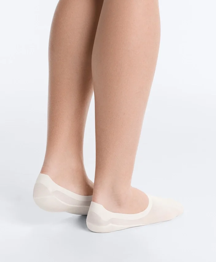 2 Pairs of Invisible Microfibre High Cut Socks 2 Pairs of Invisible Microfibre High Cut Socks