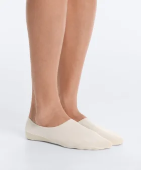 2 Pairs of Invisible Ribbed Microfibre High-Cut Socks 2 Pairs of Invisible Ribbed Microfibre High-Cut Socks