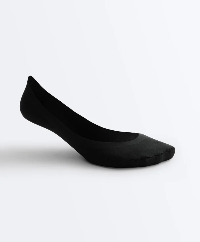2 Pairs of Low-Cut Cotton Blend Invisible Socks 2 Pairs of Low-Cut Cotton Blend Invisible Socks