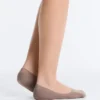 2 Pairs of Medium Cut Ribbed Cotton Blend Invisible Socks 2 Pairs of Medium Cut Ribbed Cotton Blend Invisible Socks