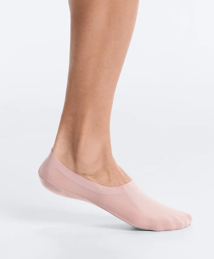 2 Pairs of Microfibre Medium Cut Invisible Socks 2 Pairs of Microfibre Medium Cut Invisible Socks