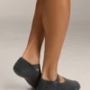 2 Pairs of Padded Cotton Blend Yoga and Pilates Socks with Crossover Straps 2 Pairs of Padded Cotton Blend Yoga and Pilates Socks with Crossover Straps