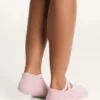 2 Pairs of Padded Cotton Blend Yoga and Pilates Socks with Crossover Straps 2 Pairs of Padded Cotton Blend Yoga and Pilates Socks with Crossover Straps