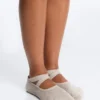 2 Pairs of Padded Cotton Blend Yoga and Pilates Socks with Crossover Straps 2 Pairs of Padded Cotton Blend Yoga and Pilates Socks with Crossover Straps