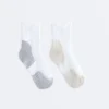 2 Pairs of Polyamide Blend Quarter Running Socks 2 Pairs of Polyamide Blend Quarter Running Socks