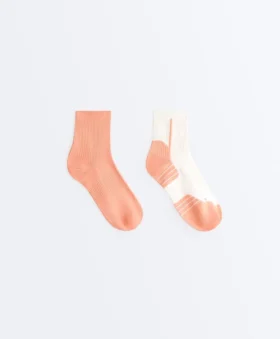 2 Pairs of Polyamide Blend Quarter Running Socks 2 Pairs of Polyamide Blend Quarter Running Socks