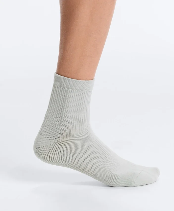 2 Pairs of Polyamide Blend Quarter Running Socks 2 Pairs of Polyamide Blend Quarter Running Socks