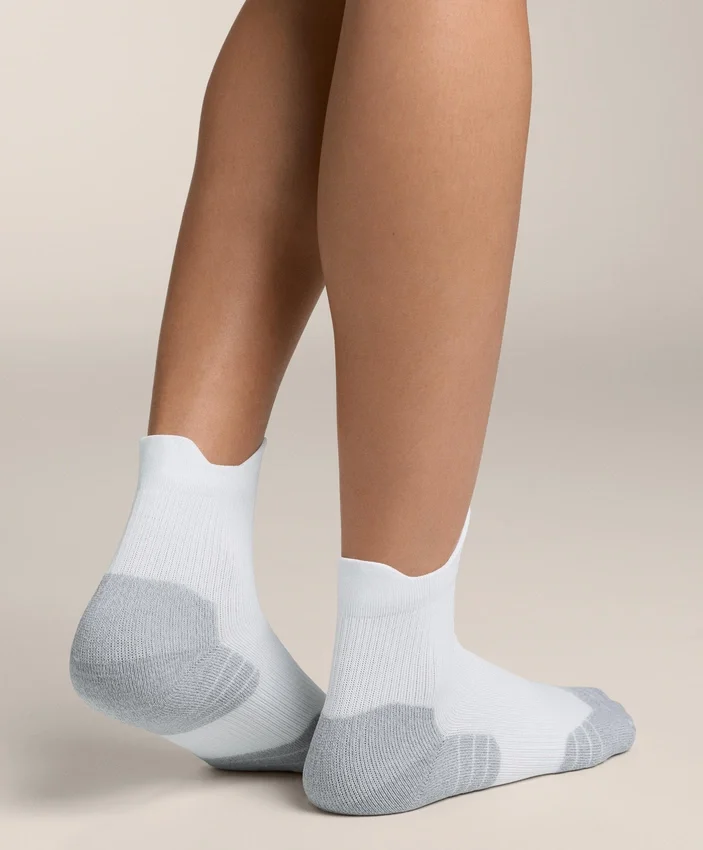 2 Pairs of Polyamide Blend Quarter Running Socks 2 Pairs of Polyamide Blend Quarter Running Socks