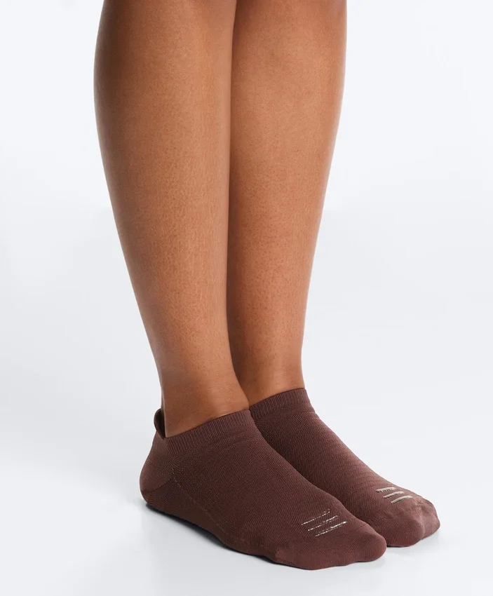 2 Pairs of Polyamide Blend Yoga and Pilates Sneaker Socks 2 Pairs of Polyamide Blend Yoga and Pilates Sneaker Socks