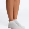 2 Pairs of Polyamide Blend Yoga and Pilates Sneaker Socks 2 Pairs of Polyamide Blend Yoga and Pilates Sneaker Socks