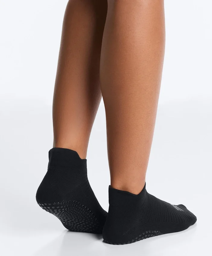 2 Pairs of Polyamide Blend Yoga and Pilates Sneaker Socks 2 Pairs of Polyamide Blend Yoga and Pilates Sneaker Socks