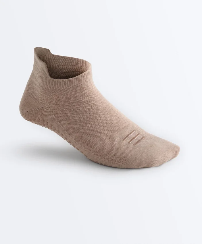 2 Pairs of Polyamide Blend Yoga and Pilates Sneaker Socks 2 Pairs of Polyamide Blend Yoga and Pilates Sneaker Socks