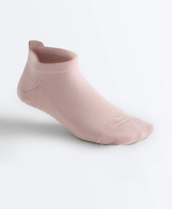 2 Pairs of Polyamide Blend Yoga and Pilates Sneaker Socks 2 Pairs of Polyamide Blend Yoga and Pilates Sneaker Socks