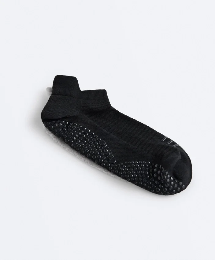 2 Pairs of Polyamide Blend Yoga and Pilates Sneaker Socks 2 Pairs of Polyamide Blend Yoga and Pilates Sneaker Socks