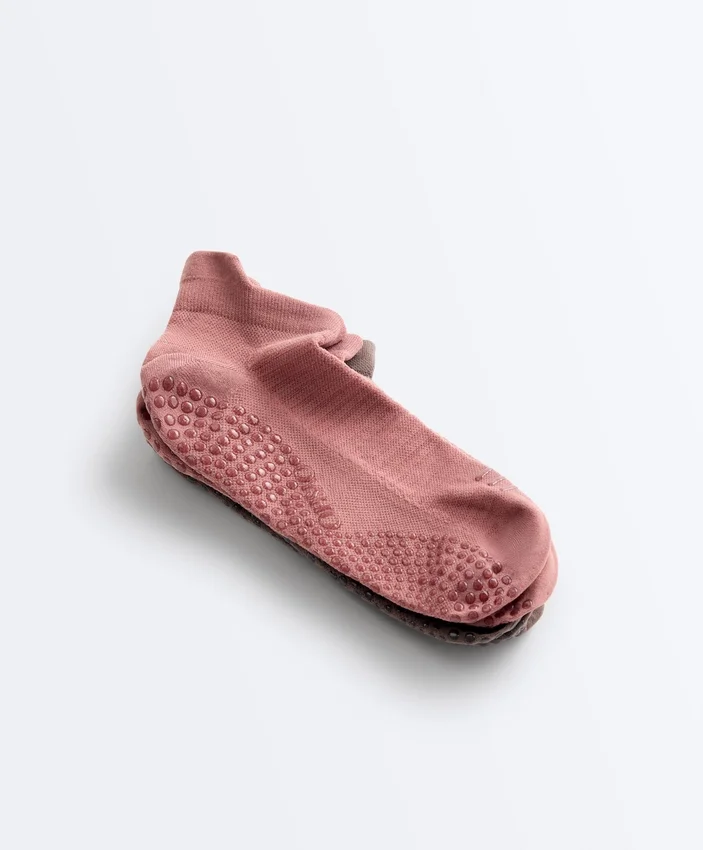 2 Pairs of Polyamide Blend Yoga and Pilates Sneaker Socks 2 Pairs of Polyamide Blend Yoga and Pilates Sneaker Socks