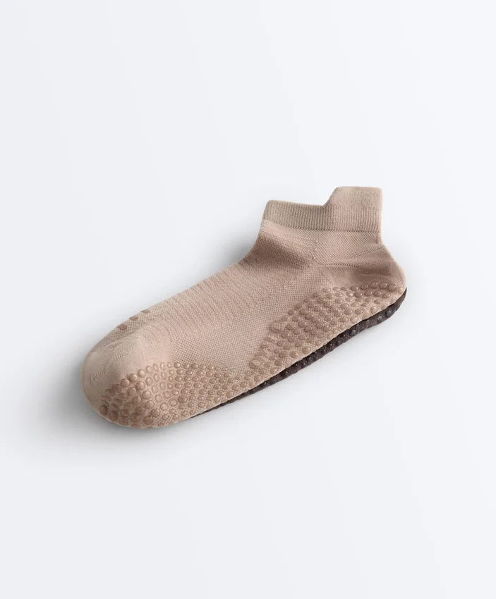 2 Pairs of Polyamide Blend Yoga and Pilates Sneaker Socks 2 Pairs of Polyamide Blend Yoga and Pilates Sneaker Socks
