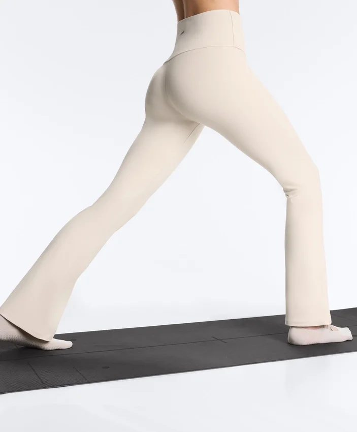 2 Pairs of Polyamide Blend Yoga and Pilates Socks with Double Straps 2 Pairs of Polyamide Blend Yoga and Pilates Socks with Double Straps