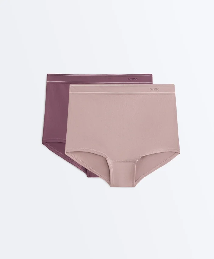 2 Seamless Soft-Touch Shortie Briefs 2 Seamless Soft-Touch Shortie Briefs