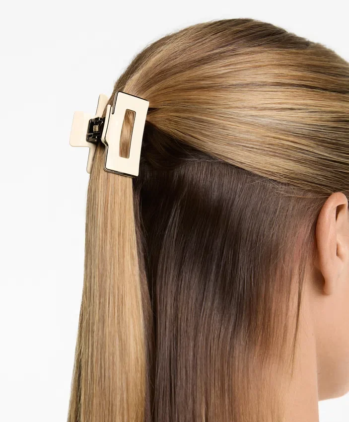 2 Square Piping Hair Clips 2 Square Piping Hair Clips