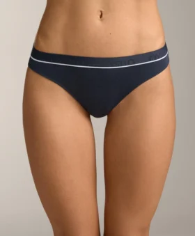3 Cotton Blend Rib Brazilian Briefs