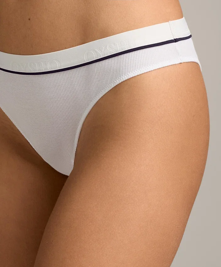 3 Cotton Blend Rib Brazilian Briefs 3 Cotton Blend Rib Brazilian Briefs