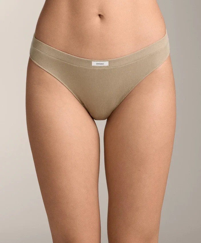 3 Cotton Blend Rib Logo Brazilian Briefs 3 Cotton Blend Rib Logo Brazilian Briefs