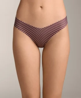 3 Invisible Polyamide Blend V-Cut Laser-Cut Classic Bikini Briefs
