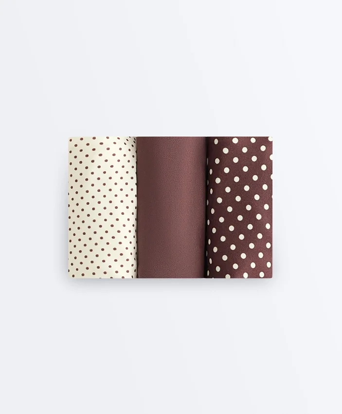 3 Laser-Cut Invisible Polyamide Blend Brazilian Briefs 3 Laser-Cut Invisible Polyamide Blend Brazilian Briefs
