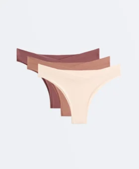 3 Modal-Blend V-Cut Brazilian Briefs