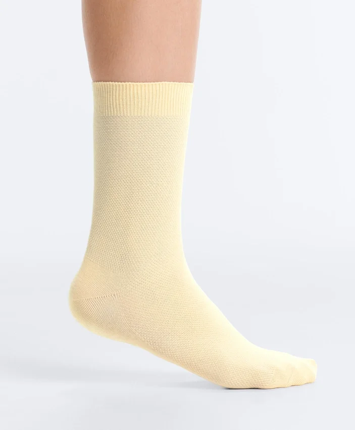 3 Pairs of Cotton Blend Classic Pique Socks 3 Pairs of Cotton Blend Classic Pique Socks