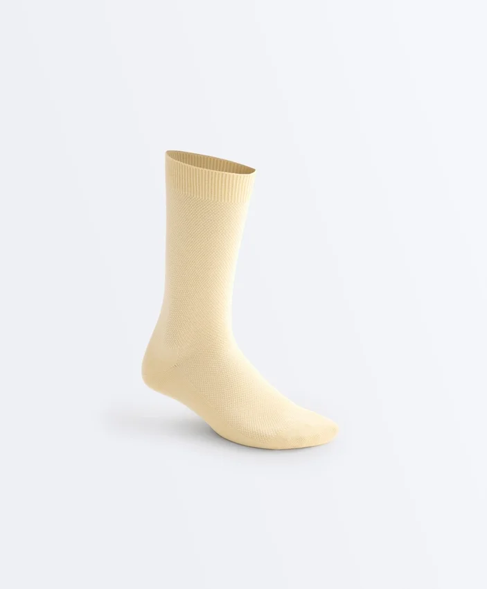 3 Pairs of Cotton Blend Classic Pique Socks 3 Pairs of Cotton Blend Classic Pique Socks